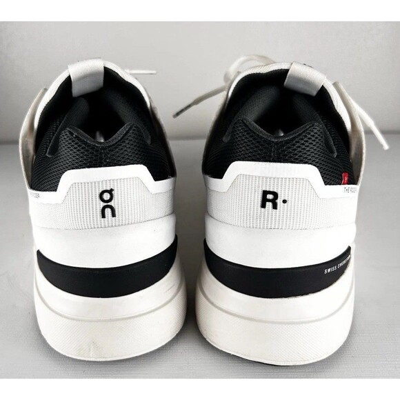 Men's The Roger Spin Casual White And Black OC Sneakers Size 12.5 - Picture 4 of 8